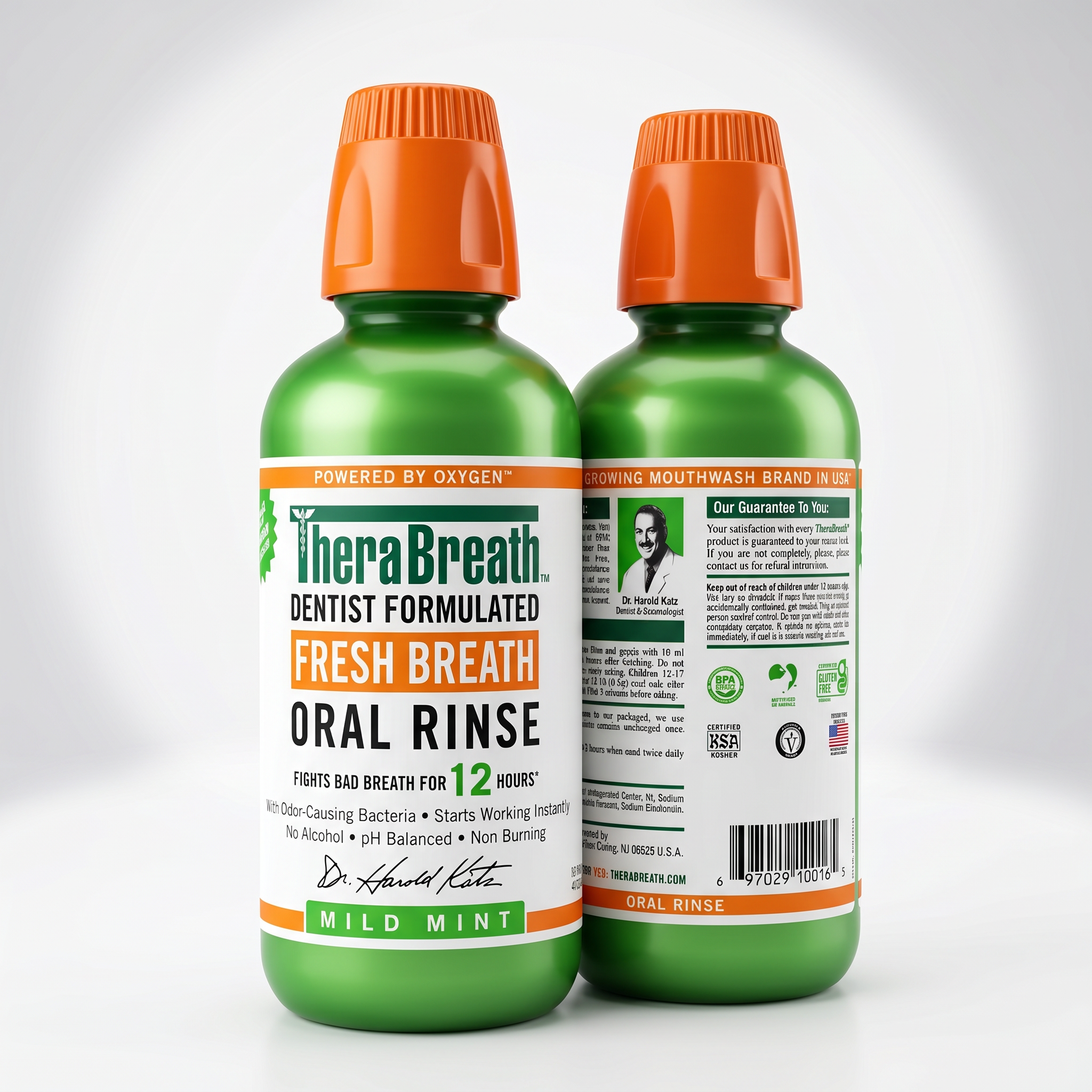 TheraBreath Fresh Breath Oral Rinse - Mild Mint