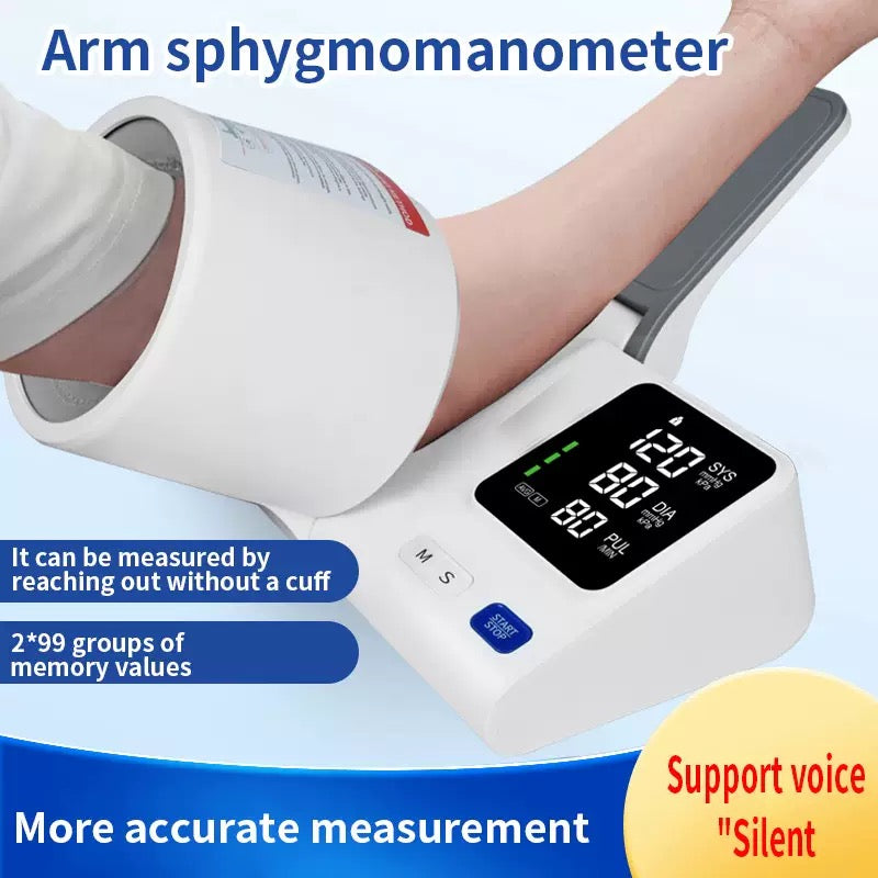Big Screen Digital Upper Arm Blood Pressure Monitor for Hospital Use Automatic Measurement Electric RoHS Certified