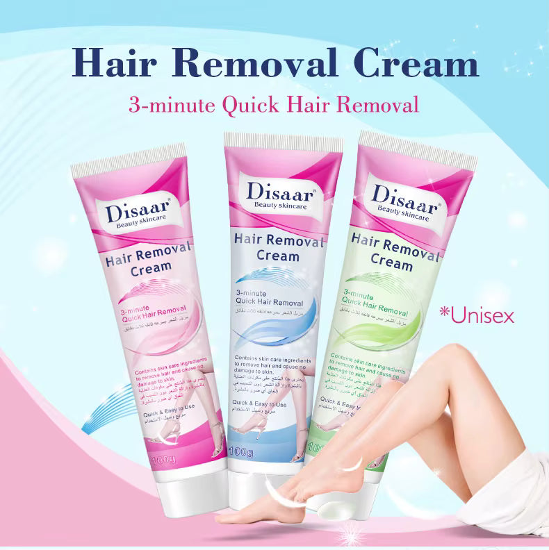 Disaar Natural Quick Legs Permanent Armpit Private Parts Body Best Hair Removal Cream