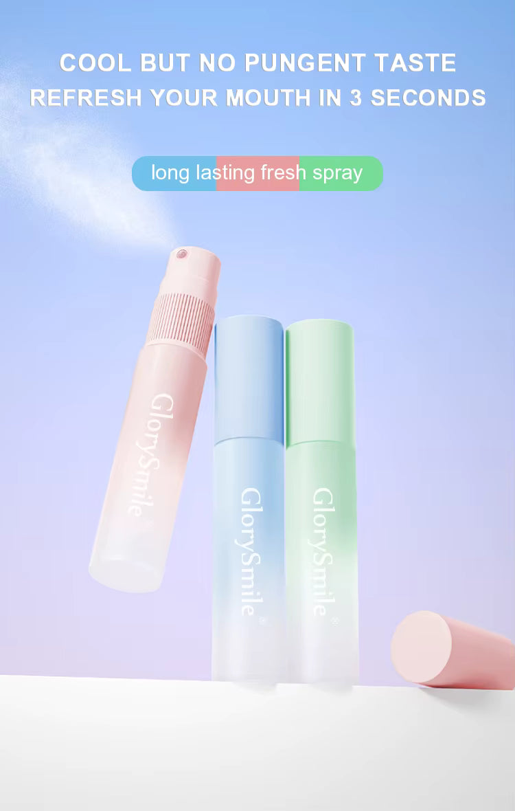 Breath Spray for Bad Breath Fresheners Mouth Spray Mint Oral Care Health Spray for Dry Mouth