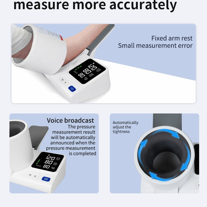 Big Screen Digital Upper Arm Blood Pressure Monitor for Hospital Use Automatic Measurement Electric RoHS Certified