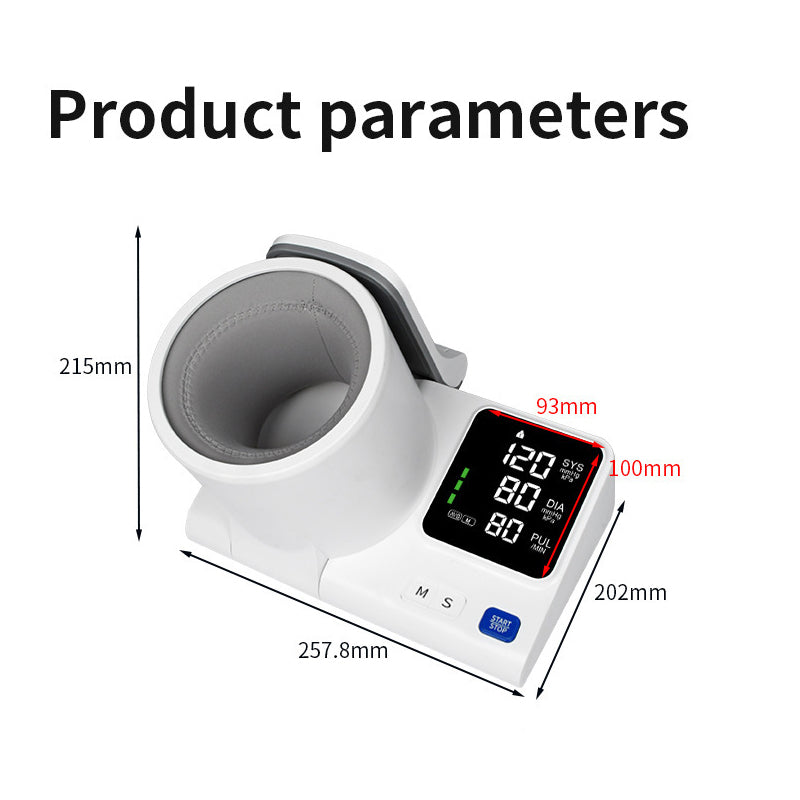 Big Screen Digital Upper Arm Blood Pressure Monitor for Hospital Use Automatic Measurement Electric RoHS Certified