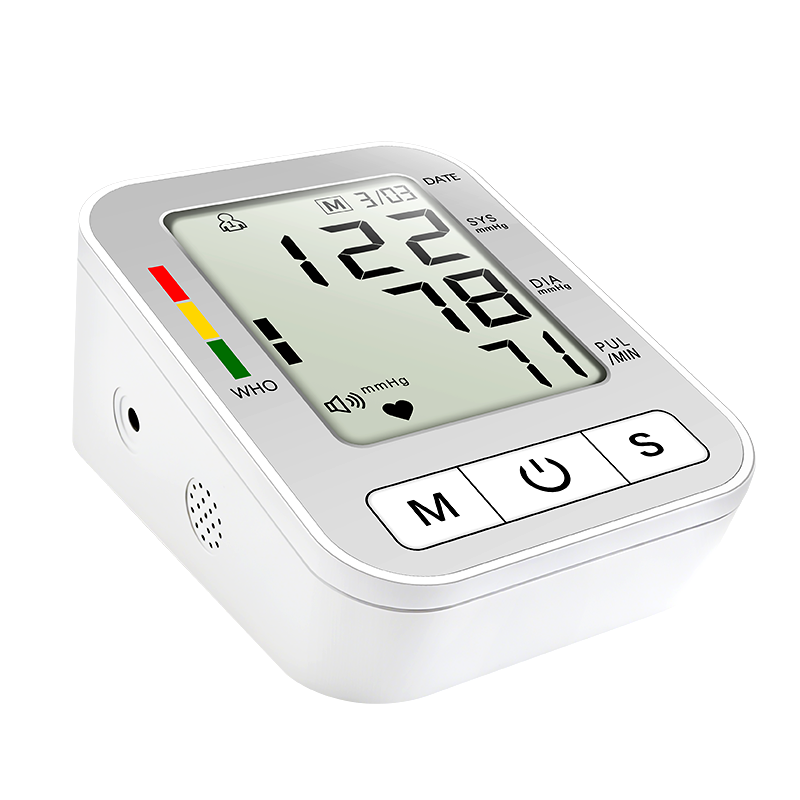 Digital Upper Arm Blood Pressure Monitor Electronic Sphygmomanometer BP Blood Pressure Machine