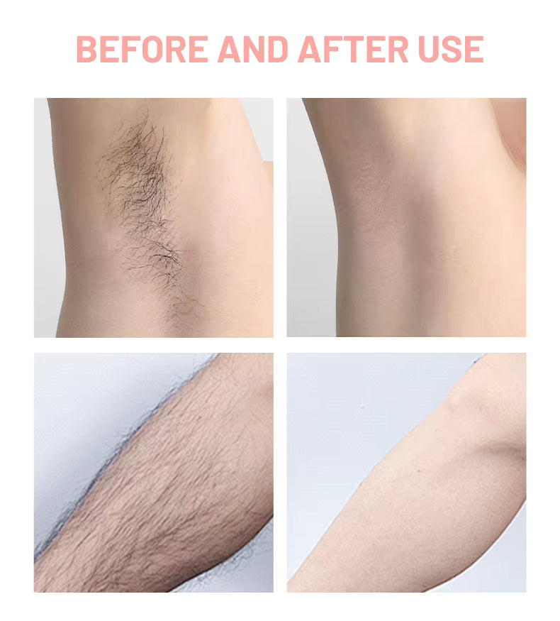 Hair Removal Spray Foam Rose & Lemon Smooth Skin Legs Bikini Armpit Gentle Hair Remover Spray for Cleaning Bodyct
