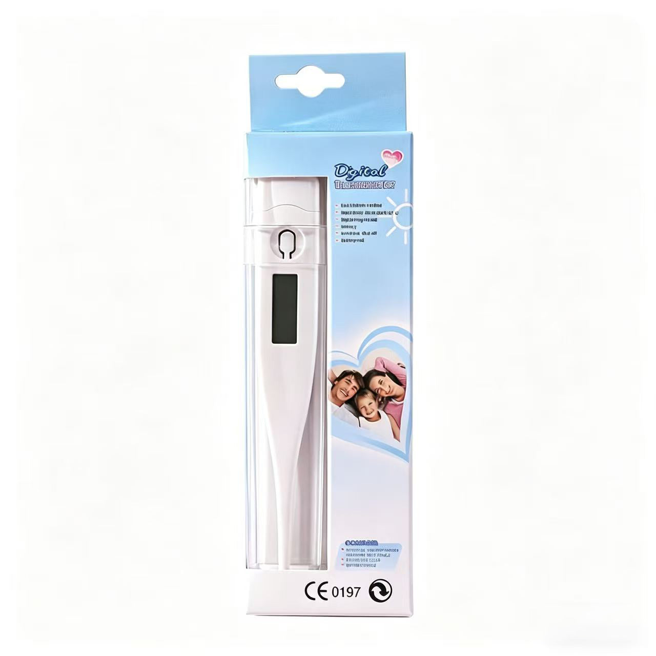 Electric Digital Thermometer Hard Head Armpit Temperature Measuring Device Clinical Fever for Baby ROHS Certified