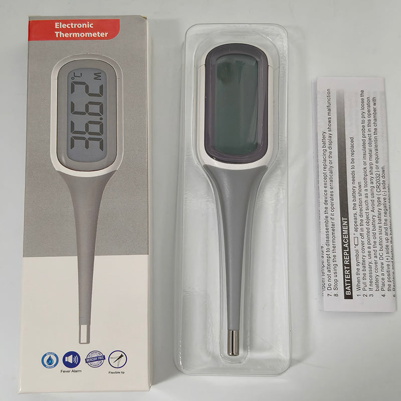 Digital Body Temperature Thermometer Armpit Clinical Fever Body Battery Powered Armpit Fever Tester Plastic Digital Termometre